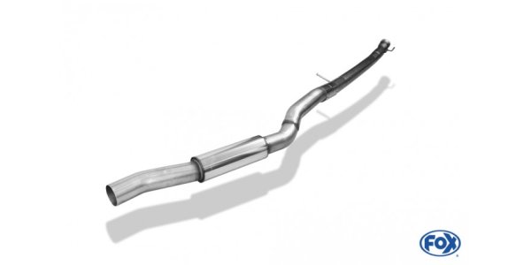 FOX front silencer - Mercedes A-Class A45 245 AMG