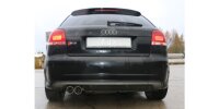 FOX final silencer - 2x90 Typ 25 - Audi S3 8P