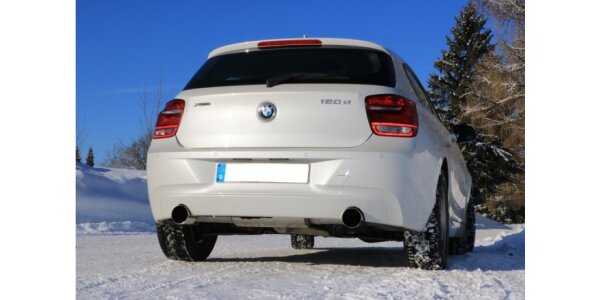 FOX Final Silencer across exit 1x100 Typ 10 - BMW F20/F21 120d