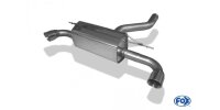 FOX Endschalldämpfer quer 1x90 Typ 25 - BMW F20/F21 120d