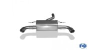 FOX Final Silencer across exit 1x90 Typ 25 - BMW F20/F21 120d