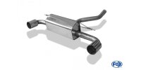 FOX Endschalldämpfer quer 1x100 Typ 10 - BMW F20/F21 120d