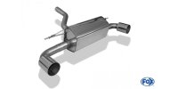 FOX Final Silencer across exit 1x100 Typ 10 - BMW F20/F21 120d