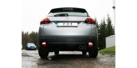 FOX final silencer - 2x80 Typ 25 - Peugeot 2008