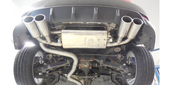 FOX Final Silencer across exit 2x100 Typ 16 - Subaru Impreza GHD