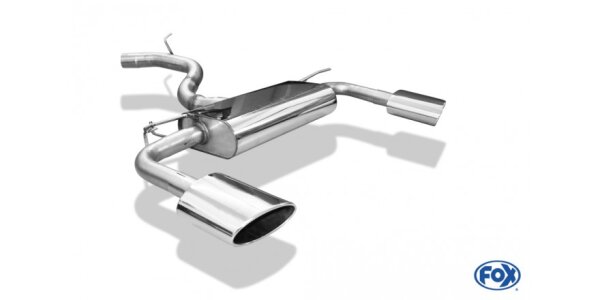 FOX Final Silencer across exit 160x90 Typ 38 - Seat Ateca 5FP 4x4