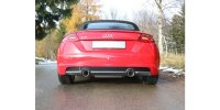 FOX Endschalldämpfer rechts/links - 1x100 Typ 25 rechts/links - Audi TT FV3 (FWD)