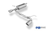 FOX Final Silencer 1x90 Typ 16 - Dacia Duster 4x2 (FWD)