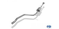 FOX front silencer - Dacia Duster 4x2 (FWD)