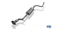 FOX front silencer - Dacia Duster 4x2 (FWD)