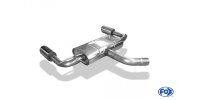 FOX final silencer exit right/left - 1x100 Typ 25 right/left - VW Beetle R-Package 16 (5C) Coupe/Cabrio (independent suspension)