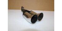 FOX screw-on tailpipe around 2x76mm / connection: 50mm /...