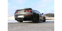 FOX final silencer center exit - 4x100 Typ 25 center - Chevrolet Corvette C7 / Z06