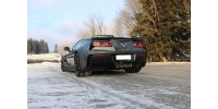 FOX final silencer center exit - 4x100 Typ 25 center - Chevrolet Corvette C7 / Z06