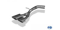 FOX tailpipe system exit right on car - 2x115x85 Typ 38 right - Mercedes X-Class 4matic