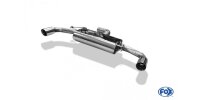 FOX Final Silencer exit 1x90 Typ 25 - VW Golf 6