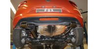 FOX final silencer exit right/left - 145x65 Typ 59 right/left - VW Polo AW1