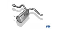 FOX Endschalldämpfer quer links 140x90 Typ 32 - Opel Astra J Limousine