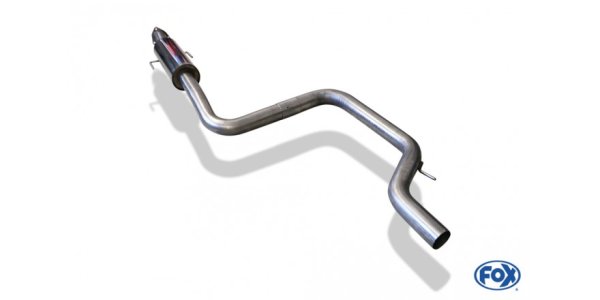 FOX front silencer - Honda Accord VII CM2 Tourer