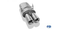 FOX final silencer Ø63,5 - 2x90 Typ 13 - BMW E36...