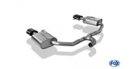 FOX Endschalldämpfer 160x90 Typ 38 schwarz - Seat Leon 5F ST 4x4 / Cupra 300