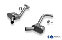 FOX middle silencer Ø63,5 - Jaguar XK8/XKR QEV/QDV