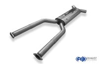 FOX Front Silencer Ø63,5 - Jaguar XK8/XKR QEV/QDV