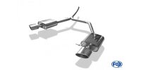 FOX Endschalldämpfer 160x90 Typ 38 - Seat Leon 5F ST (starre Hinterachse)
