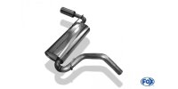 FOX Endschalldämpfer quer links 1x90 Typ 10 links - 10-17 Lada Niva 4x4 Urban