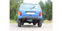 FOX final silencer across exit left - 1x90 Typ 10 left - Lada Niva 4x4 Urban