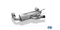 FOX Final Silencer across exit 1x100 Typ 25 - Jeep Wrangler III JK