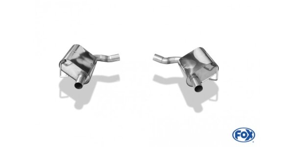FOX Final Silencer w/o ailpipes - Mercedes E-Class A238 Cabrio
