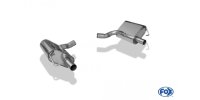 FOX final silencer right/left w/o ailpipes - Mercedes E-Class A238 Cabrio