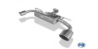 FOX Final Silencer exit 140x90 Typ 44 - Seat Leon 5F Cupra