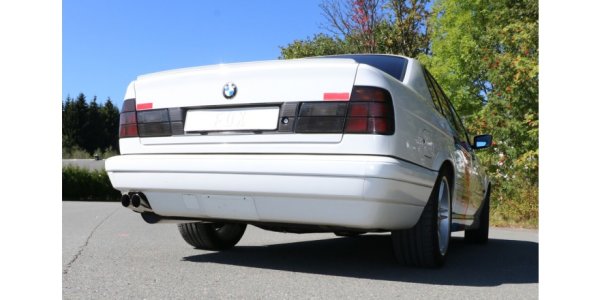 FOX final silencer - 2x76 Typ 14 - BMW E34 525i/530i