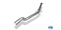 FOX front silencer replacement pipe Ø63,5mm - Opel...