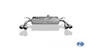FOX Final Silencer across exit 2x76 Typ 16 - Mercedes A-Class W176 4-matic Brabus bumper