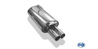 FOX final silencer - 2x63 Typ 10 - Audi 100 quattro C3