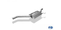 FOX front silencer - Audi 100 quattro C3