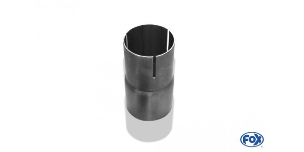 FOX single sleeve 50mm to 50mm - length: 120mm d1 = 50mm outside/ d2 inside slotted = 50mm