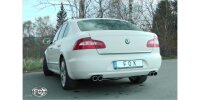 FOX Endschalldämpfer 2x80 Typ 16 - Skoda Superb 3T (FWD)