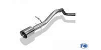 FOX tailpipe system left fits to original or FOX-final silencer - 1x90 Typ 25 left - VW up! GTI