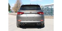 FOX Half system from catalyst - 2x106x71 Typ 44 right/left - with 2 electronic flaps - Seat Ateca Cupra 4x4 5FP