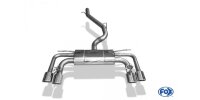 FOX Half system from catalyst 2x106x71 Typ 44 - with 2 electronic flaps - Seat Ateca Cupra 4x4 5FP