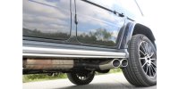 FOX Tailpipe to plug in - 2x115x85 Typ 38 right and left unterm running board - Mercedes G-Class G500 310kW 463