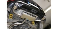 FOX final silencer right/left - 1x100 Typ 25 echts/left - VW Golf VII 2,0L GTI Facelift + TCR