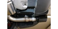 FOX final silencer across exit right/left with exhaust flap - 1x114 Typ 25 right/left black glänzend enamelled - Hyundai i30N Performance Fastback