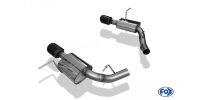 FOX final silencer right/left - 129x106 Typ 32 right/left black enamelled - up to 14 Jeep Grand Cherokee WK II 6,4L SRT8