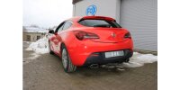 FOX Endschalldämpfer quer 160x90 Typ 38 - Opel Astra J GTC