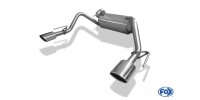 FOX Final Silencer across exit 115x85 Typ 32 - Opel Astra...